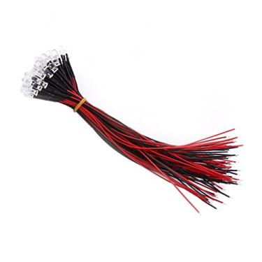 Imagem de Hyuduo 50 Unidades de Baixo Consumo de Energia, 3 5 10 Mm DC 9 a 12 V Diodos LED Transparentes de água Pré-conectados, Acessórios e Hardware para videogame:, ótima Relação Custo-benefício Com Ampla