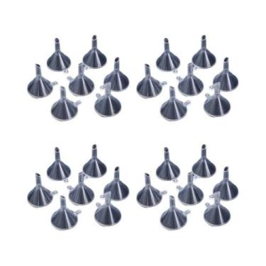 Imagem de Funil Pequeno De Plástico Transparente 100/50pcs Mini Funil Para Refil