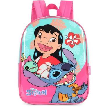 Imagem de Mochila Infantil STITCH PINK P - Luxcel