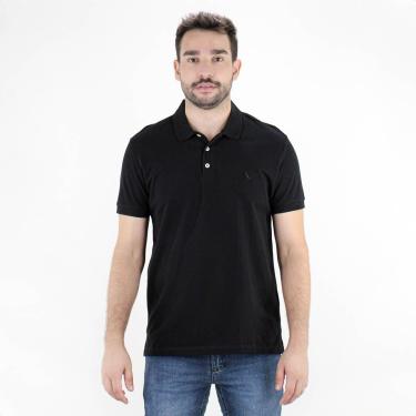 Imagem de Camiseta Polo Reserva Piquet Clássica Preto - Masculino-Masculino
