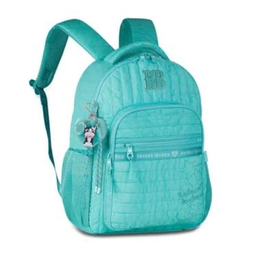 Imagem de Mochila Rebecca Bonbon Bolsa Escolar Feminina RB27001 (Verde)