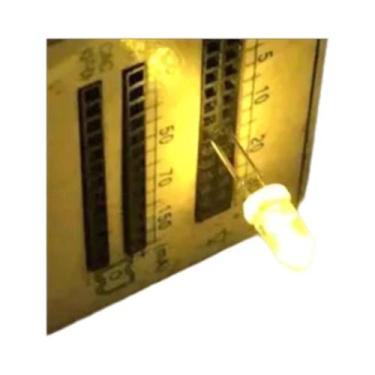 Imagem de Luz LED Redonda De 5mm 100pcs Branco Quente Vermelho Azul Rosa Transpa