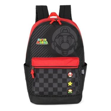 Imagem de Mochila De Costas Juvenil Super Mario - Luxcel