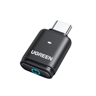 Imagem de UGREEN Adaptador Bluetooth 5.3 para PS5/PS5 Pro, adaptador USB-C Bluetooth com adaptador aptX/aptX HD/aptX, Plug & Play, suporta Windows/macOS, PC, laptop (apenas áudio)