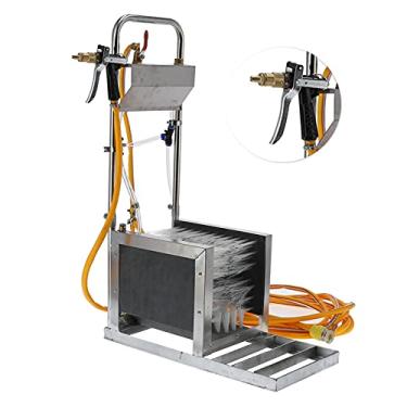 Imagem de Cosiki Purificador de Aço Inoxidável da Bota, Máquina Automática da Limpeza das Botas de Chuva Com Escova Dura Resistente para o Uso Exterior do Jardim Fazenda