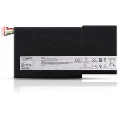Imagem de BTY-M6J BTY-U6J Batería para portátil Compatível com MSI GS63 7RD 7RE 8RD 8RE 8RF GS63VR 6RF 7RF 7RE GS73 7RE 8RD 8RE 8RF GS73VR 7RF 7RG 8RE WS63 7RF 7RK 8SK 8SJ 8SL （11.4V 65Wh/5700mAh/3Cell）