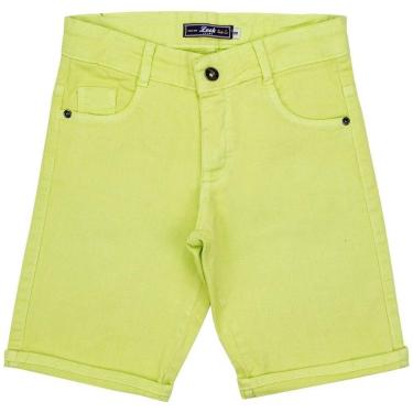 Imagem de Bermuda Juvenil Look Jeans Sarja Collor - AÇAFRÃO - 10-Masculino