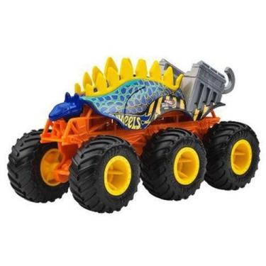 Imagem de Hot wheels monster trucks - big rigs - 6 rodas - motosaurus