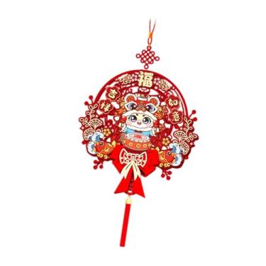 Imagem de Fancyes Enfeite de Ano Chinês de 2026, Ano do Cavalo, Decoração Criativa para Porta e Decoração de Festas do Festival da Primavera, Style C