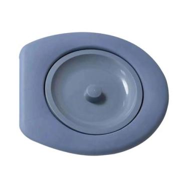 Imagem de Assento sanitário de emergência portátil, tampa de vaso sanitário port