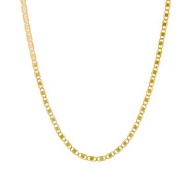 Imagem de Corrente de ouro 18k Piastrine 60 cm - Elegancy, comprimento:60cmpeso: