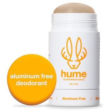 Imagem de Hume Supernatural Desodorante sem alumínio para mulheres e homens - seguro para peles sensíveis - probiótico, à base de plantas, sem bicarbonato de sódio, Aloe e flor de cacto, antisuor, manchas e