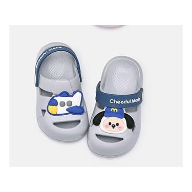 Imagem de Meias aquáticas infantis de secagem rápida – Sandálias unissex para crianças, meninos, meninas, praia, piscina, chinelos leves e antiderrapantes moldados em EVA para natação, surfe, férias, Cinza, 9.5