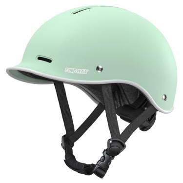Imagem de Findway Capacete de bicicleta profissional para adultos, capacete de ciclismo ajustável para homens e mulheres [certificado de segurança] capacete de bicicleta para deslocamento, ciclismo de estrada