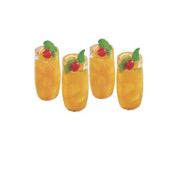 Imagem de Conjunto de 4 Copos de Vidro Multiuso 300ml ( 17388 )