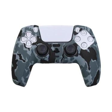 Imagem de Capa Protetora De Silicone Para Controle PS5 Com Grips Antiderrapantes