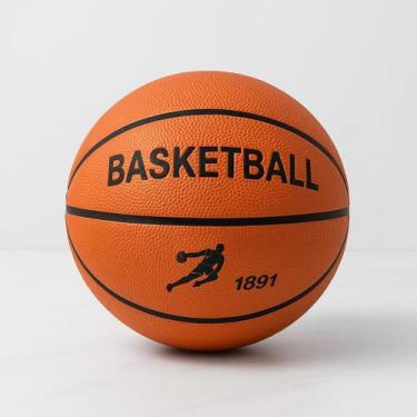 Imagem de Bola Basquete Profissional Oficial Resistente Jogo Treino Lazer Arreme