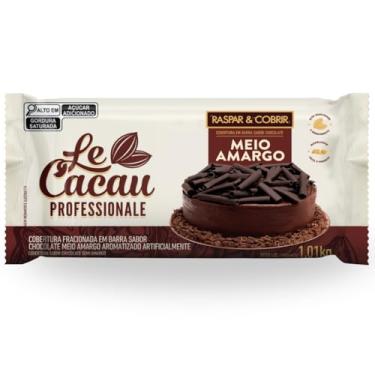 Imagem de Chocolate em Barra Meio Amargo Le Cacau 1,01Kg Cobertura
