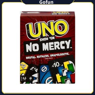 Imagem de Jogo de tabuleiro de cartas UNO Show `em No Mercy Edition Family 7+