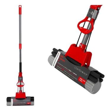Imagem de Mop Limpeza Rodo Limpeza Geral Vassoura Mágica Lava e Seca - Powermaid