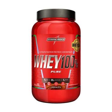 Imagem de SUPER WHEY 100 PURE INTEGRALMEDICA CHOCOLATE 900g, 900g, Chocolate
