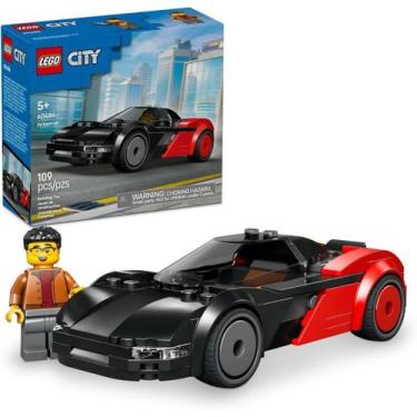 Imagem de Lego City Supercarro Elétrico EV Supercar 60486