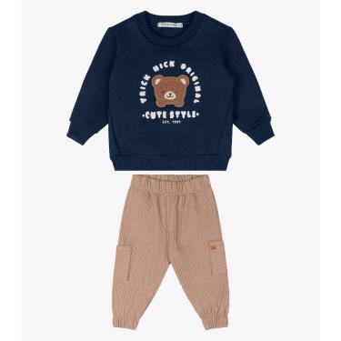 Imagem de Conjunto Blusão Com Calça Trick Nick Azul-Masculino