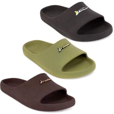 Imagem de Chinelo Rider Slide Drip Confortável Original 11983, Preto, 42