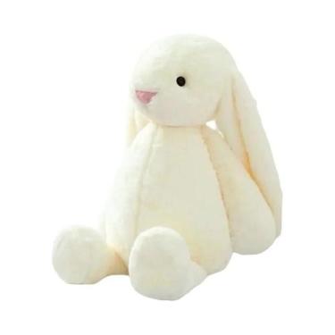 Imagem de Boneco De Coelho De Pelúcia Fofo Com Orelhas Longas De 30/40cm Para Be