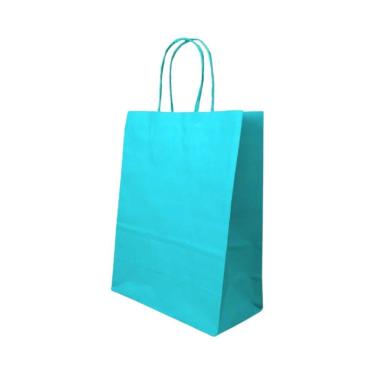 Imagem de Sacola Colorida Presente 17,5X8,5X21,5Cm Papel Premium 10Und