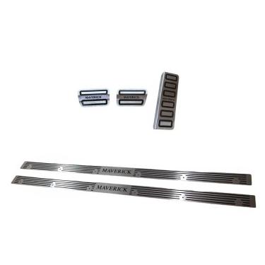 Imagem de Pedaleira E Soleira Porta Inox Ford Maverick