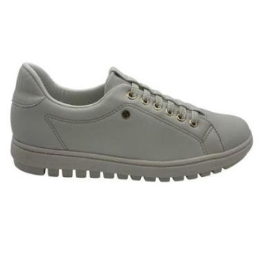 Imagem de Tênis Casual Calce Fácil Conforto Piccadilly Off White 937005 - Off 41-Feminino