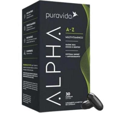 Imagem de Multivitamínico Alpha A-Z - (30 Capsulas) - Pura Vida-Unissex