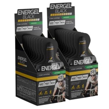 Imagem de 2x Energel Black Cafeina Body Action Limonada 10 Unidades 30g -, Limon