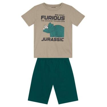 Imagem de Conjunto infantil estampa de dinossauro Brandili