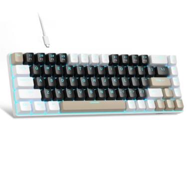 Imagem de Teclado mecânico para jogos MageGee MK-Box 68 teclas preto