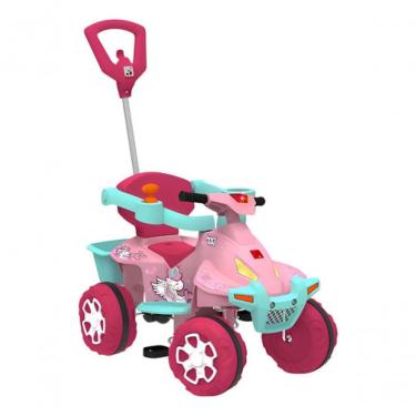 Imagem de Quadriciclo Smart Quad Passeio Pedal Rosa Bandeirante
