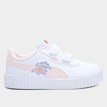 Imagem de Tênis Infantil Puma Carina 3.0 Floral Menina-Feminino