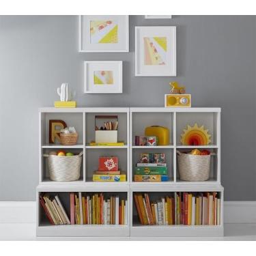 Imagem de Kit de Organizadores Com Nichos Felipe 100% Mdf - WoodCore