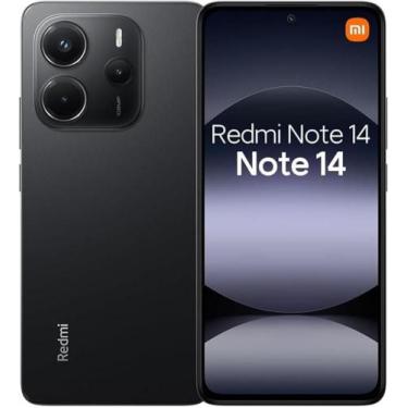 Imagem de Smartphone Redmi Note 14 8gb Ram 256gb Rom Midnight Black Preto Xiaomi
