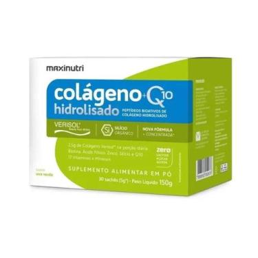 Imagem de Colágeno Hidrolisado 2 Em 1 Verisol + Q10 30 Sachês De 5g Sabor Uva Ve