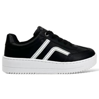 Imagem de Tênis ramarim plataforma ref: 91103 feminino, Preto, 38