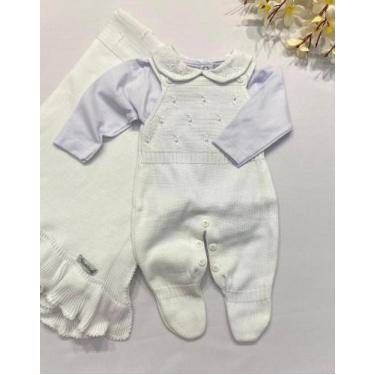 Imagem de Saida de maternidade anna 280 - TAMINE BABY, Branco, P