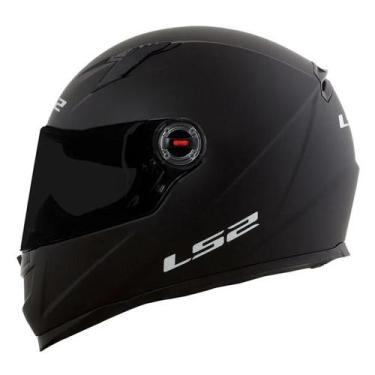 Imagem de Ls2 capacete ff358 monocolor matte black, Black, 60/L