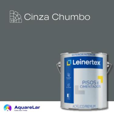Imagem de Pisos e Cimentados Leinertex 3,6L, CINZA CHUMBO, 3,6L