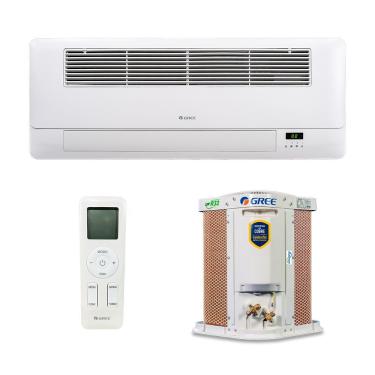 Imagem de Ar Condicionado Cassete 1 Via Inverter Gree G-linea 22000 BTUS Frio 220V Monofásico Branco R32 GWC22ATE-D6DNA1AK-O