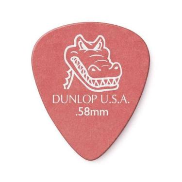 Imagem de Palheta para Instrumento Musical Gator Grip 0,58mm 417R.58 com Superfí