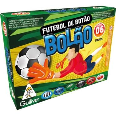 Imagem de Futebol de Botao 6 Times Bolao (S) - GULLIVER