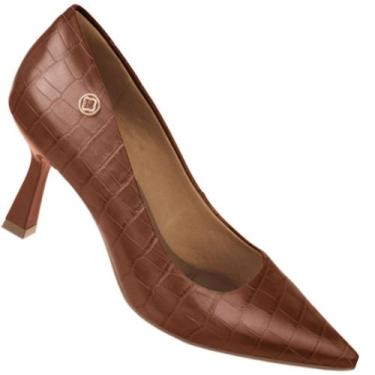 Imagem de Sapato Scarpin Bebece T7041-728 Feminino, Marrom, 38