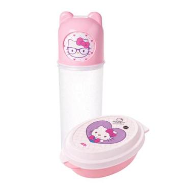 Imagem de Kit Porta Escova Dentes Estojo Lapis + Saboneteira Infantil - - PLASUT